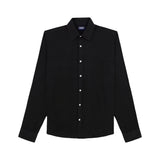 TRAVELER BUTTON DOWN DRESS SHIRT - BLACK