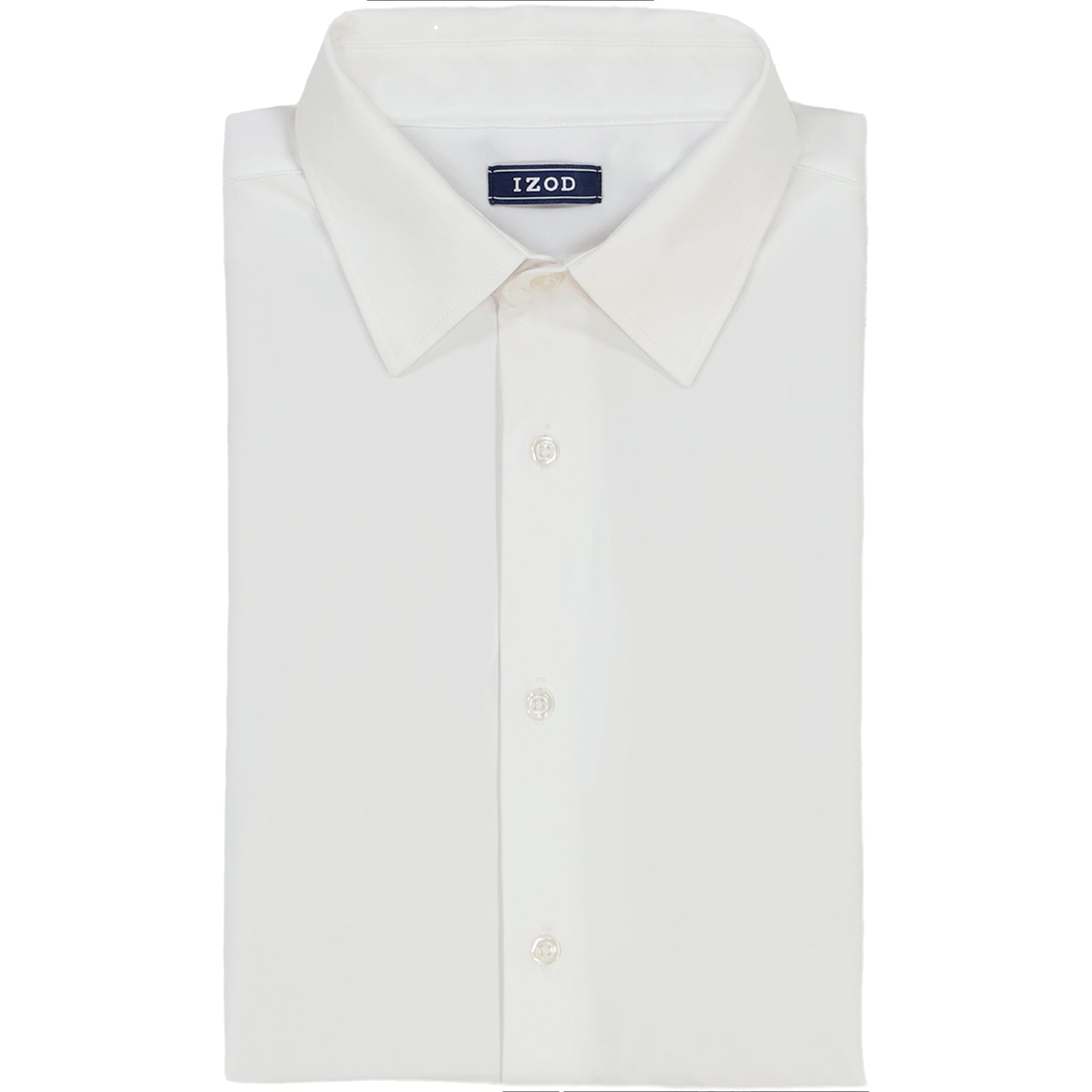 Traveler L/s Dress Shirt - Izod Sportswear - Bright White