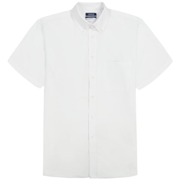 izod all over stretch dress shirt All-over Stretch S/S Button-down Dress Shirt - Izod Sportswear