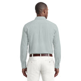 ROYAL TEXTURE L/S BUTTON-DOWN DRESS SHIRT - HARBOR GRAY