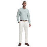 ROYAL TEXTURE L/S BUTTON-DOWN DRESS SHIRT - HARBOR GRAY