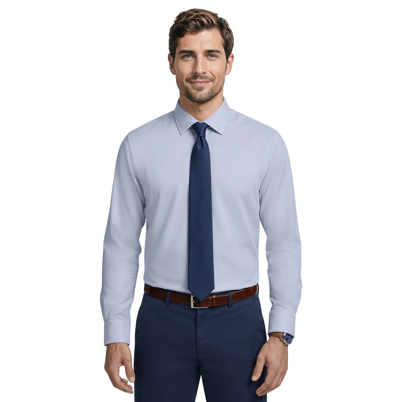 Royal Texture L/S Button-down Dress Shirt - Izod Sportswear Royal Texture L/S Button-down Dress Shirt - Izod Sportswear