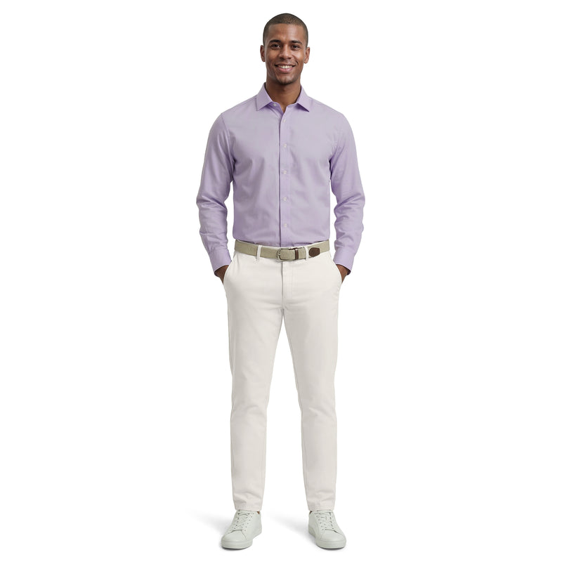 ROYAL TEXTURE L/S BUTTON-DOWN DRESS SHIRT ROYAL TEXTURE L/S BUTTON-DOWN DRESS SHIRT