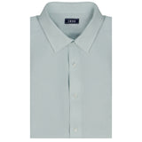 BIG & TALL ROYAL TEXTURE L/S BUTTON-DOWN DRESS SHIRT - HARBOR GRAY