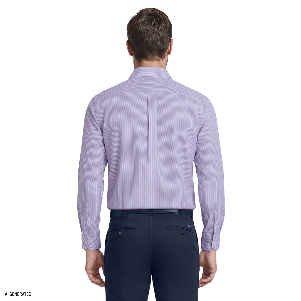 ROYAL TEXTURE L/S BUTTON-DOWN DRESS SHIRT
