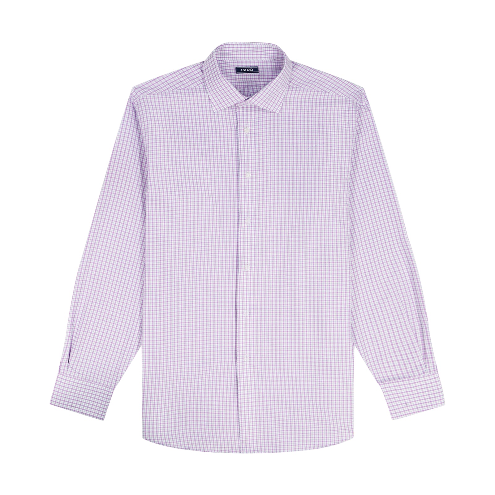 ROYAL TEXTURE L/S BUTTON-DOWN DRESS SHIRT - ENGLISH LAVENDER – IZOD