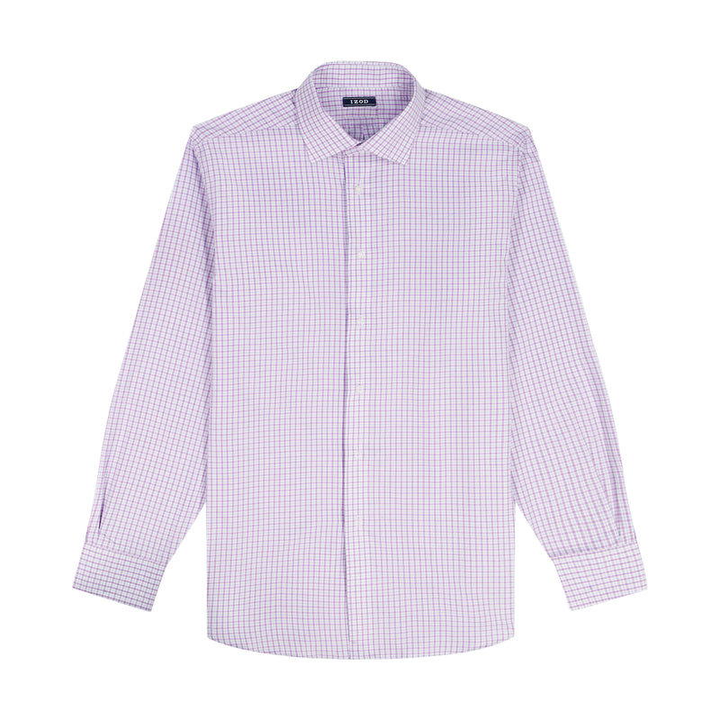 Royal Texture L/S Button-down Dress Shirt - Izod Sportswear - ENGLISH LAVENDER Royal Texture L/S Button-down Dress Shirt - Izod Sportswear - ENGLISH LAVENDER