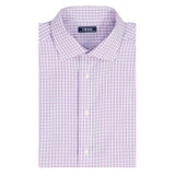 ROYAL TEXTURE L/S BUTTON-DOWN DRESS SHIRT - ENGLISH LAVENDER