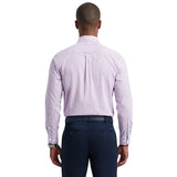 ROYAL TEXTURE L/S BUTTON-DOWN DRESS SHIRT - ENGLISH LAVENDER