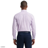 ROYAL TEXTURE L/S BUTTON-DOWN DRESS SHIRT - ENGLISH LAVENDER