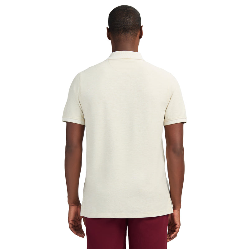 ADVANTAGE PERFORMANCE SHORT-SLEEVE POLO - ROCK HEATHER