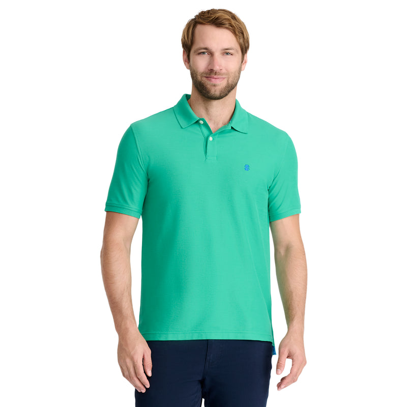 ADVANTAGE PERFORMANCE SHORT-SLEEVE POLO - SIMPLY GREEN