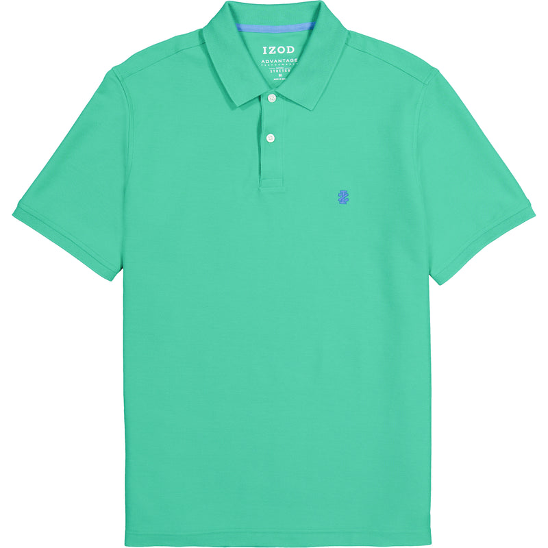 ADVANTAGE PERFORMANCE SHORT-SLEEVE POLO SHIRT SIMPLY GREEN – IZOD