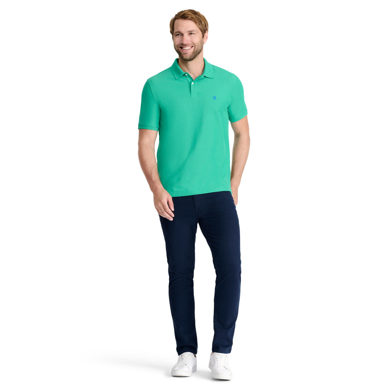 ADVANTAGE PERFORMANCE SHORT-SLEEVE POLO - SIMPLY GREEN