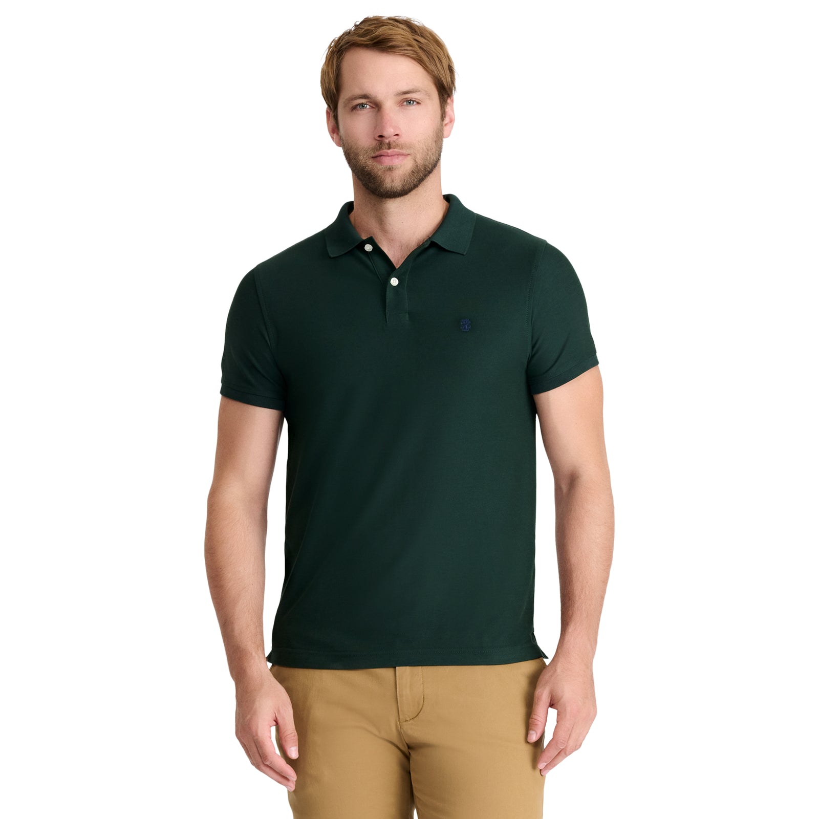 ADVANTAGE PERFORMANCE SHORT-SLEEVE POLO SHIRT WILD FERN – IZOD