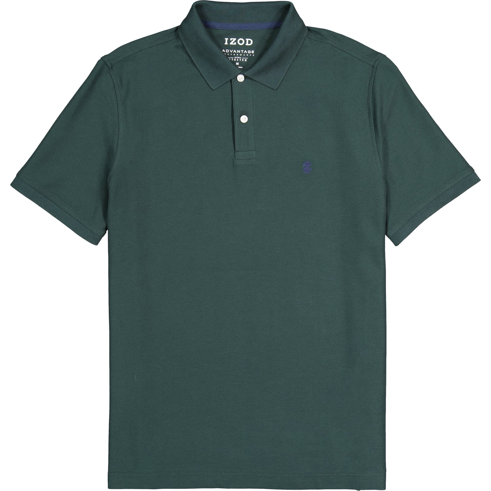 ADVANTAGE PERFORMANCE SHORT SLEEVE POLO SHIRT WILD FERN IZOD