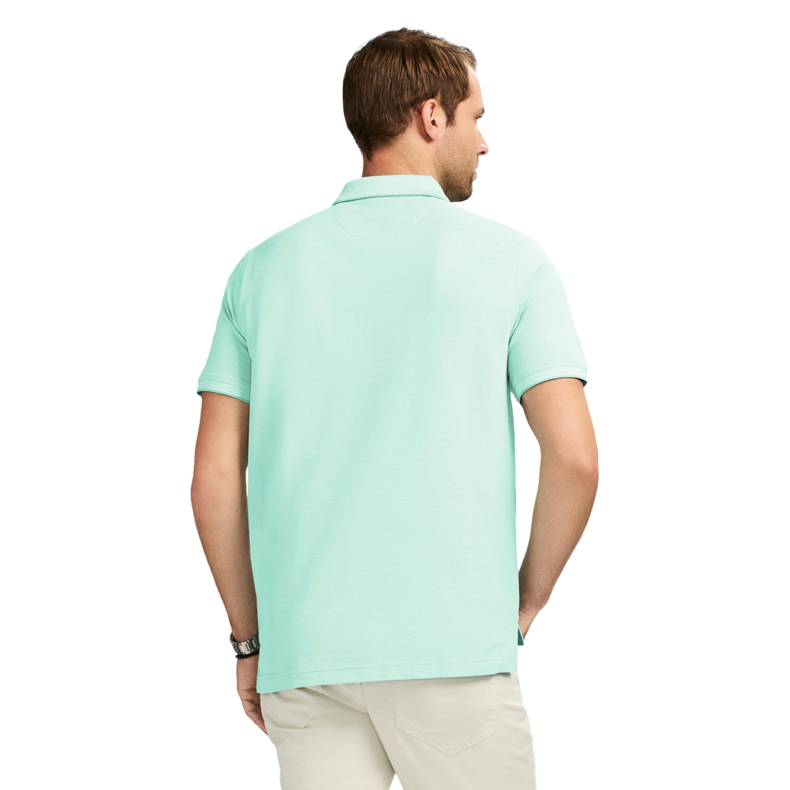 ADVANTAGE PERFORMANCE POLO - BIRDS EGG GREE – IZOD