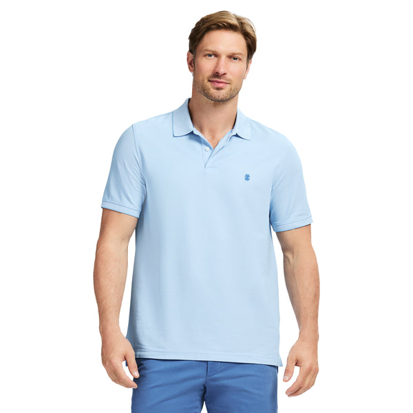 ADVANTAGE PERFORMANCE SHORT SLEEVE POLO - PLACID BLUE