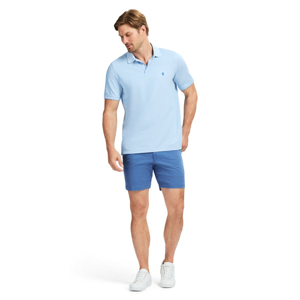 ADVANTAGE PERFORMANCE SHORT SLEEVE POLO - PLACID BLUE