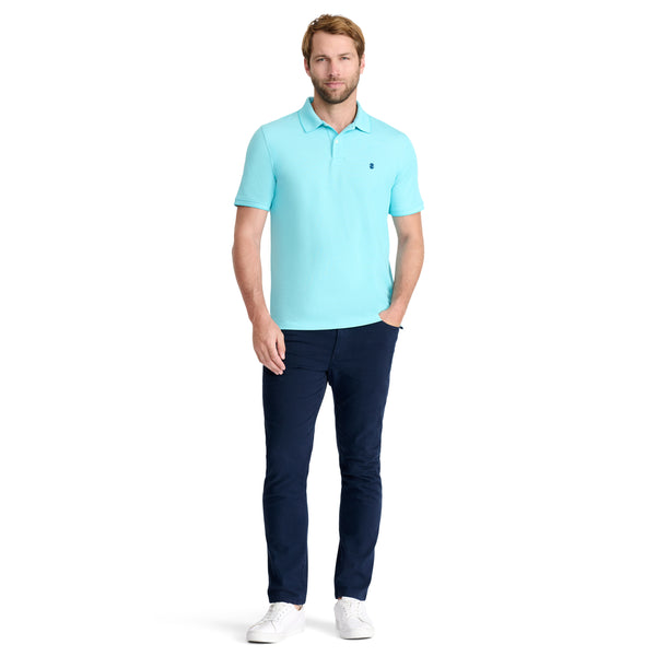 ADVANTAGE PERFORMANCE SHORT SLEEVE POLO - BLUE RADIANCE