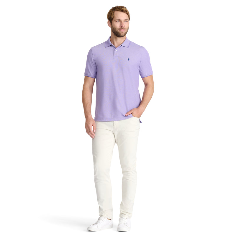 IZOD Men's Advantage Performance Short Sleeve Polo Shirt IZOD Men's Advantage Performance Short Sleeve Polo Shirt