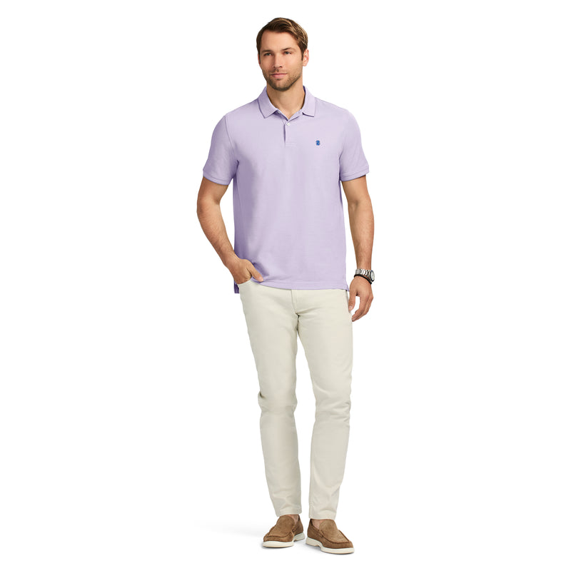ADVANTAGE PERFORMANCE SHORT SLEEVE POLO - VIOLA