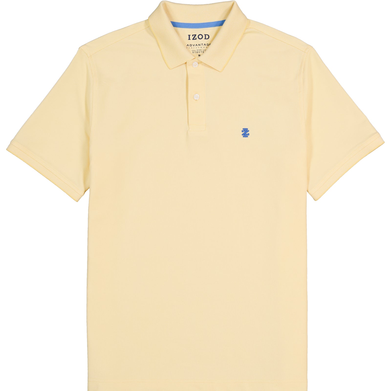 ADVANTAGE PERFORMANCE SHORT-SLEEVE POLO SHIRT LEMON – IZOD