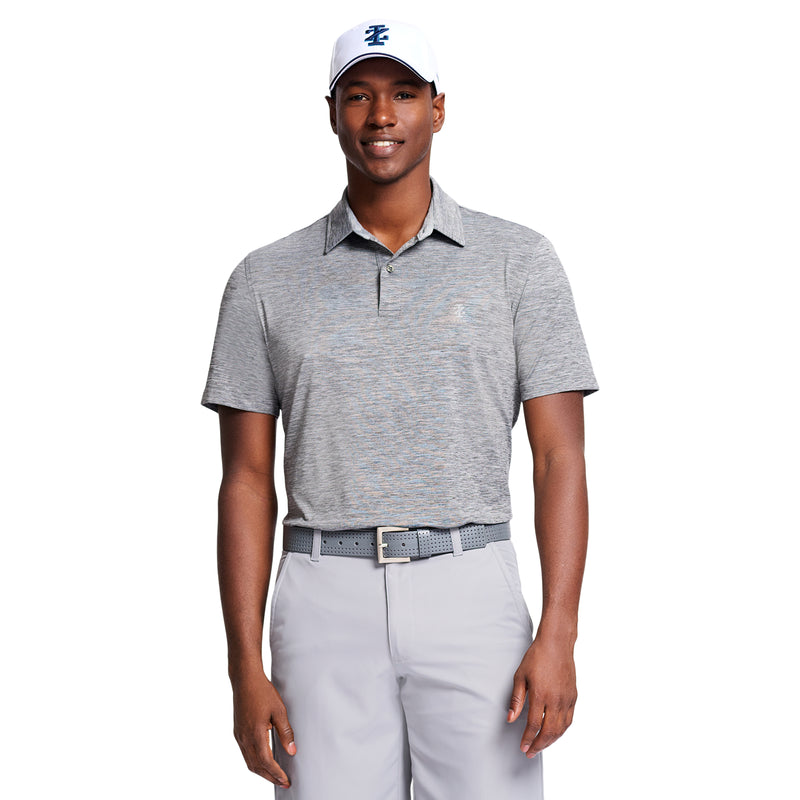 GOLF TITLE HOLDER SHORT-SLEEVE POLO - BLACK