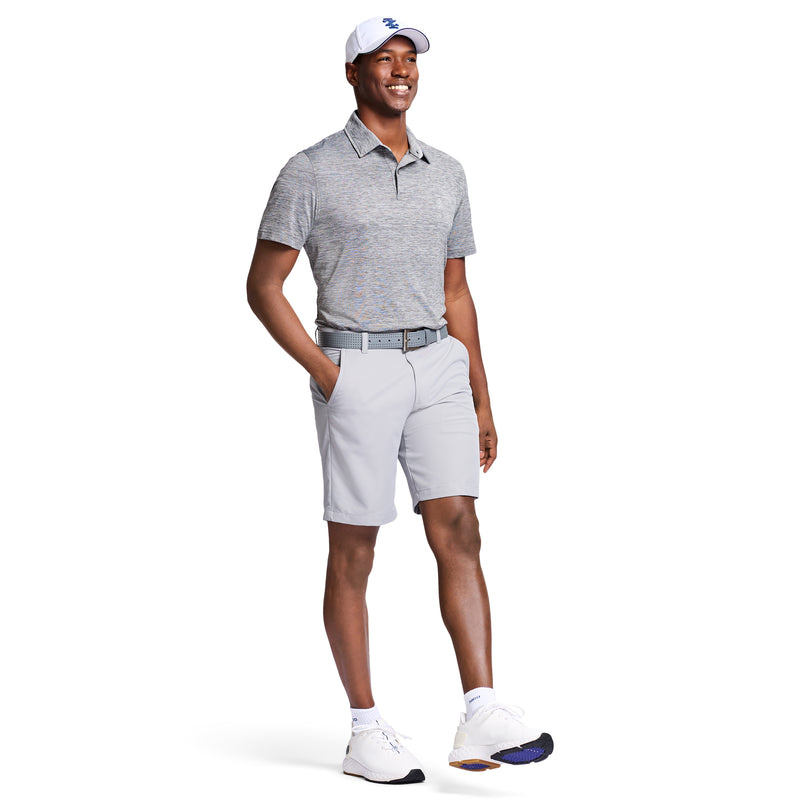 GOLF TITLE HOLDER SHORT-SLEEVE POLO - BLACK