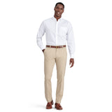 PERFORMANCE COMFORT LONG SLEEVE BUTTON DOWN SHIRT - BRIGHT WHITE