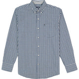 PERFORMANCE COMFORT LONG SLEEVE PLAID BUTTON DOWN SHIRT - BLACK