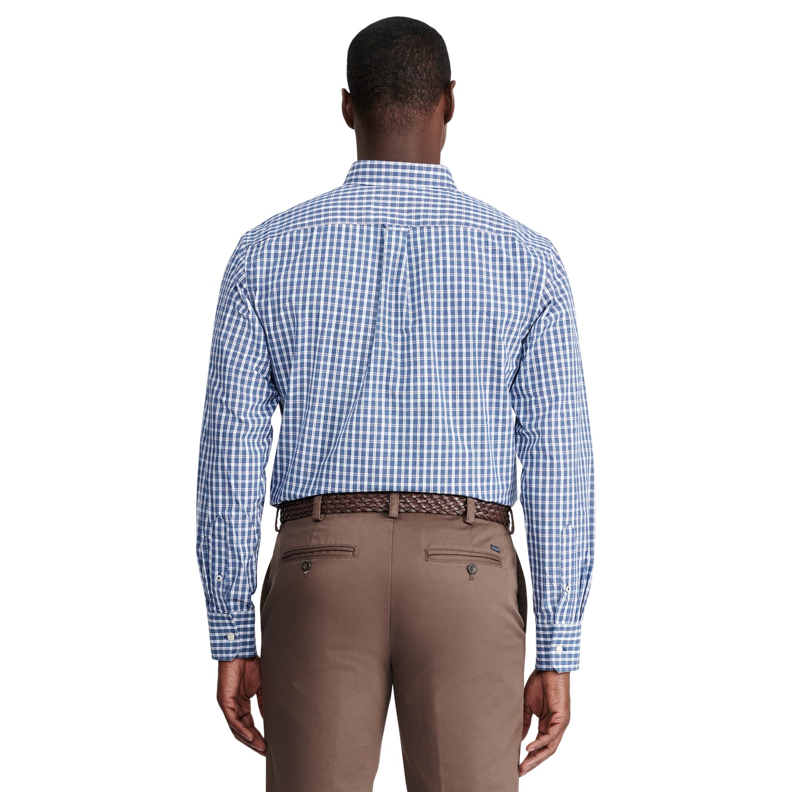 Performance Comfort L/S Plaid Shirt - Estate Blue – IZOD