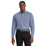 PERFORMANCE COMFORT BUTTON-DOWN SHIRT - ESTATE BLUE