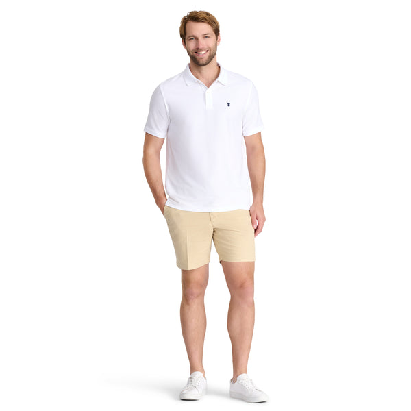 ADVANTAGE PERFORMANCE SHORT SLEEVE POLO - BRIGHT WHITE