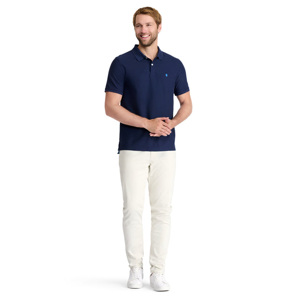 ADVANTAGE PERFORMANCE SHORT SLEEVE POLO - PEACOAT