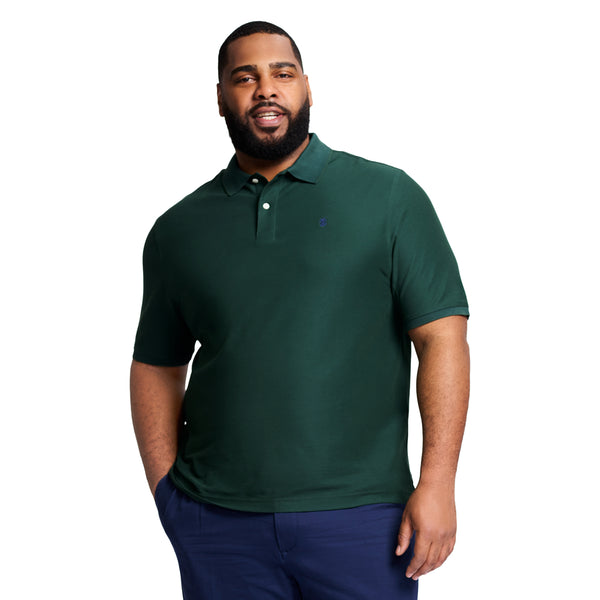 BIG & TALL ADVANTAGE PERFORMANCE POLO - WILD FERN