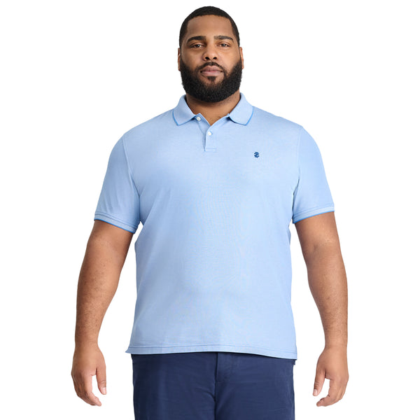 BIG & TALL ADVANTAGE PERFORMANCE POLO - BRIGHT COBALT
