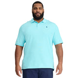 BIG & TALL ADVANTAGE PERFORMANCE POLO - BLUE RADIANCE