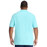 BIG & TALL ADVANTAGE PERFORMANCE POLO - BLUE RADIANCE