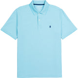 BIG & TALL ADVANTAGE PERFORMANCE POLO - BLUE RADIANCE