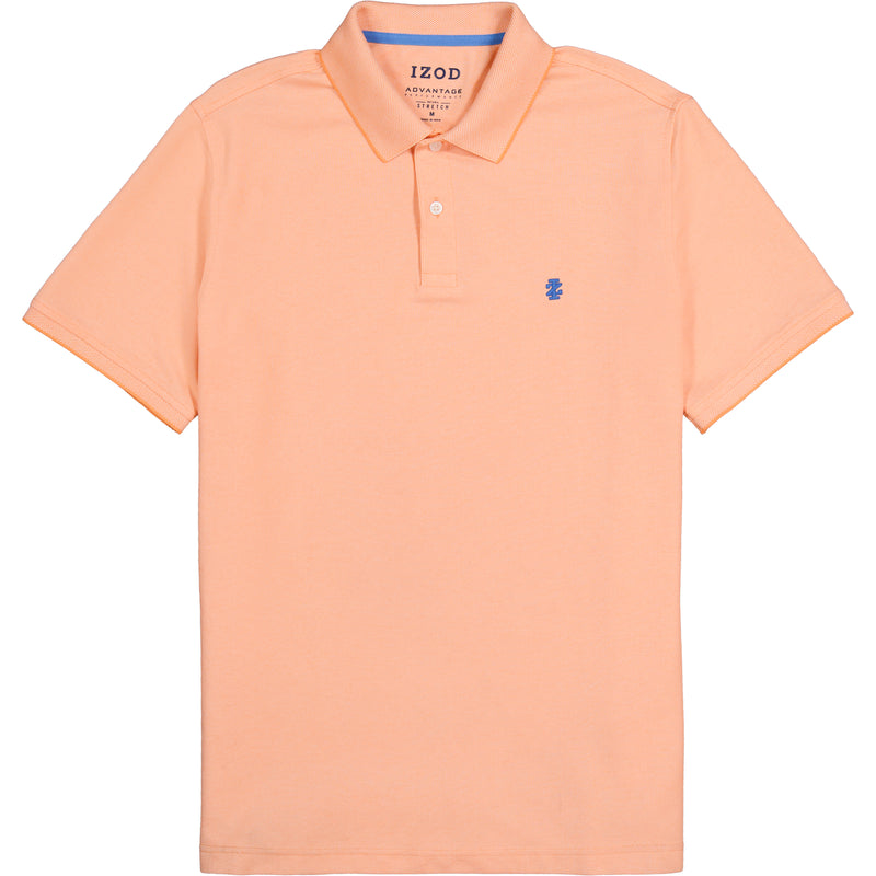 BIG & TALL ADVANTAGE PERFORMANCE POLO - CANTALOPE