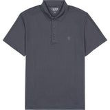 Grey Golf Grid Polo - IZOD