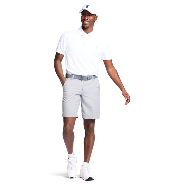 GOLF GRID POLO - BRIGHT WHITE