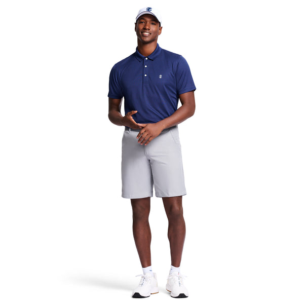 GOLF GRID POLO - PEACOAT