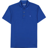 GOLF GRID POLO - COBALT BLUE
