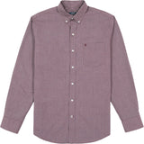 BIG & TALL PERFORMANCE COMFORT LONG SLEEVE BUTTON DOWN SHIRT- ROYALE