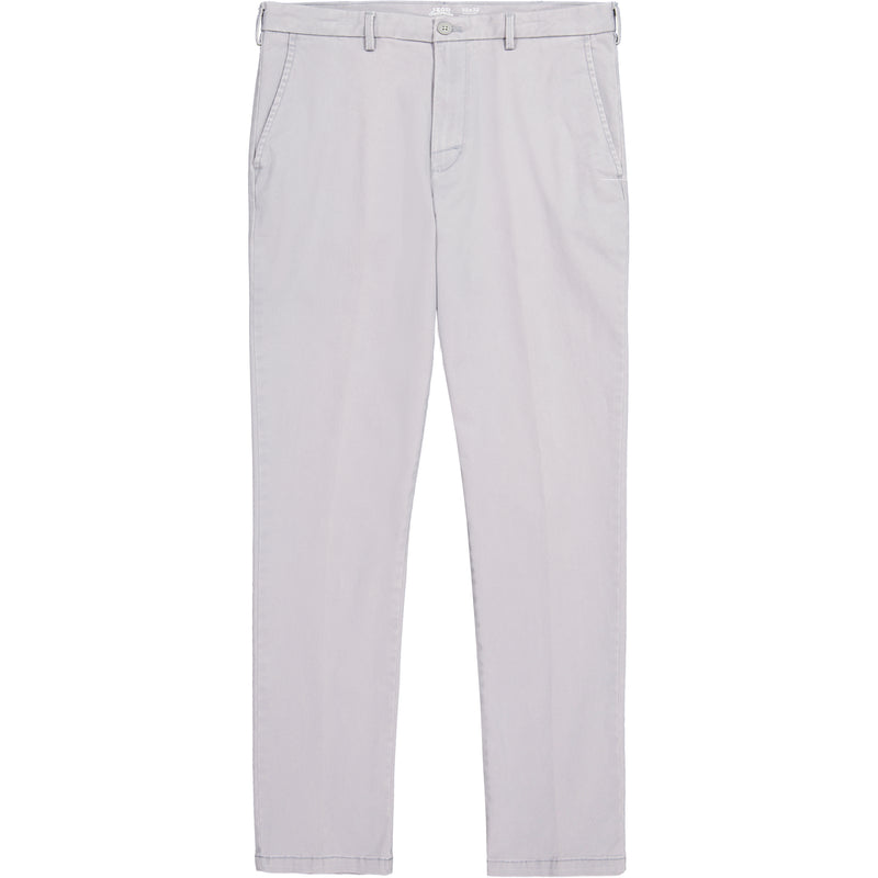 SALTWATER STRETCH FLAT-FRONT STRAIGHT FIT CHINO PANT - CINDER BLOCK