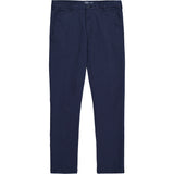 SALTWATER FLAT FRONT CHINO PANT - CADET NAVY