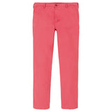 SALTWATER FLAT FRONT CHINO PANT - SALTWATER RED