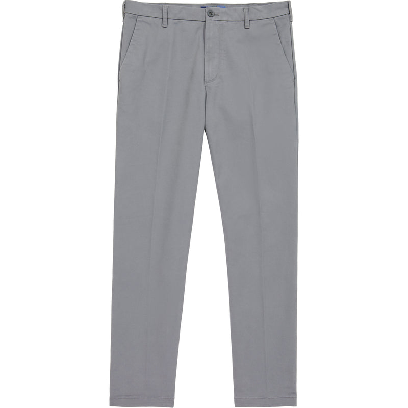 PERFORMANCE FLAT FRONT STRAIGHT FIT CHINO PANT - SMOKED PEARL